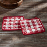 84836-Annie-Buffalo-Check-Red-Pot-Holder-Set-of-2-8x8-image-1