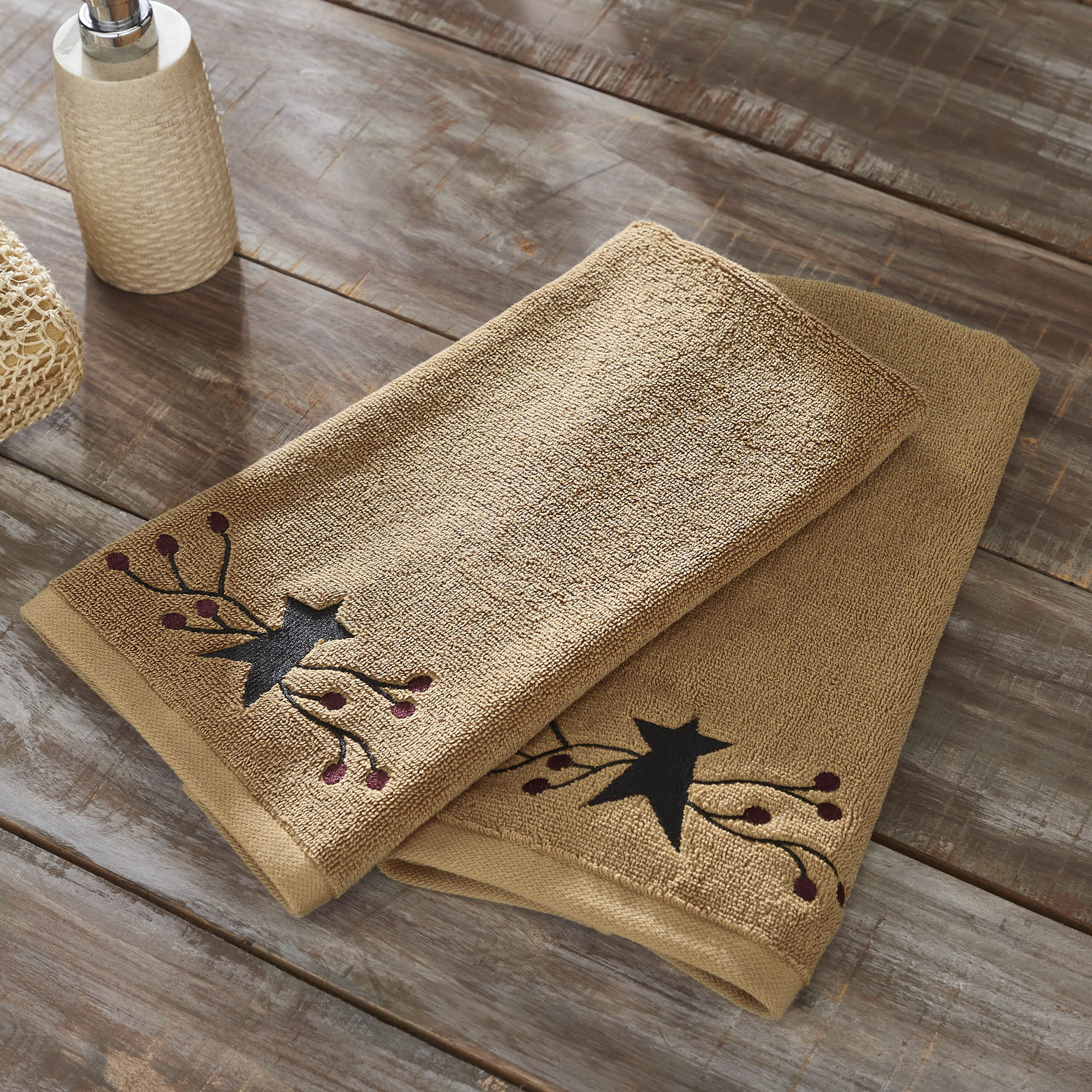 VHC Brands Pip Vinestar Hand Towel - Thumbnail 4