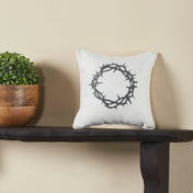 84938-Risen-Crown-of-Thorns-Pillow-6x6-image-1