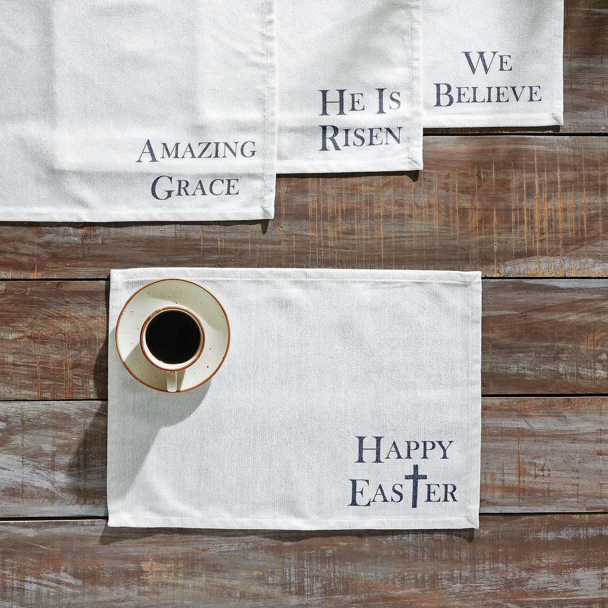 Risen Placemat Set of 4 13x19, 3 Pack 12 Pack