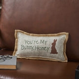 84947-Spring-In-Bloom-You're-My-Bunny-Honey-Pillow-7x13-image-1