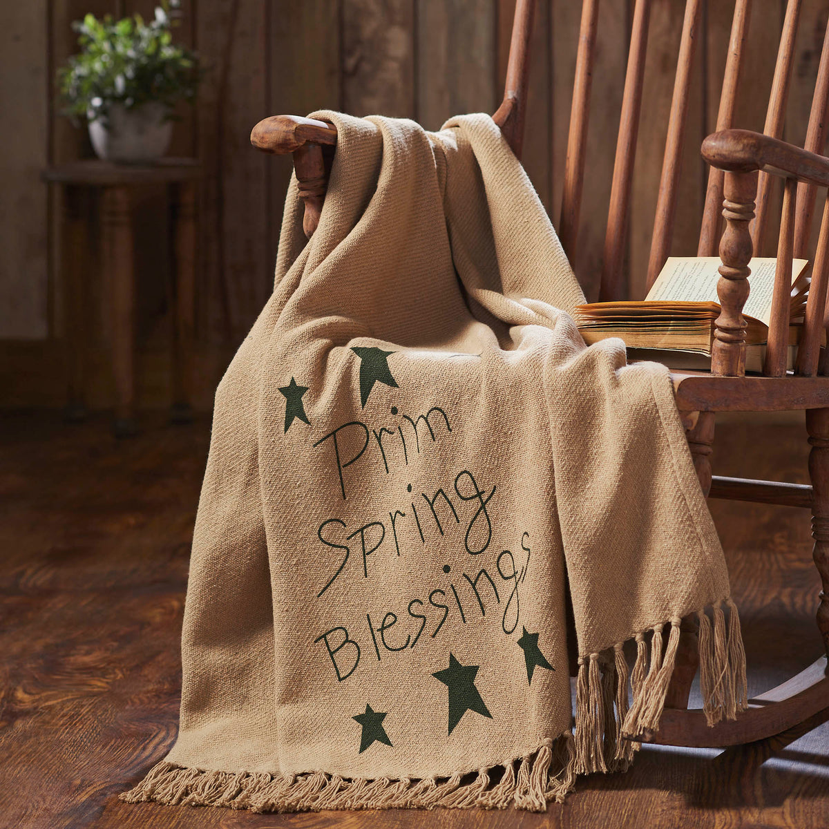 Spring In Bloom Woven Throw 50x60 – VHC Brands Home Decor
