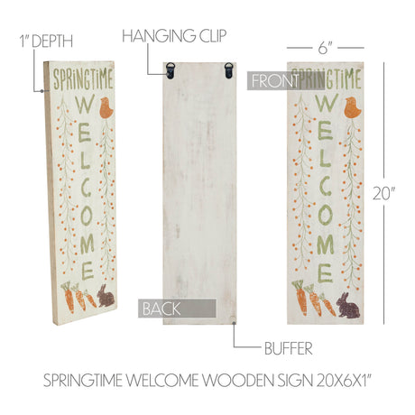 84977-Springtime-Welcome-Wooden-Sign-20x6-image-7