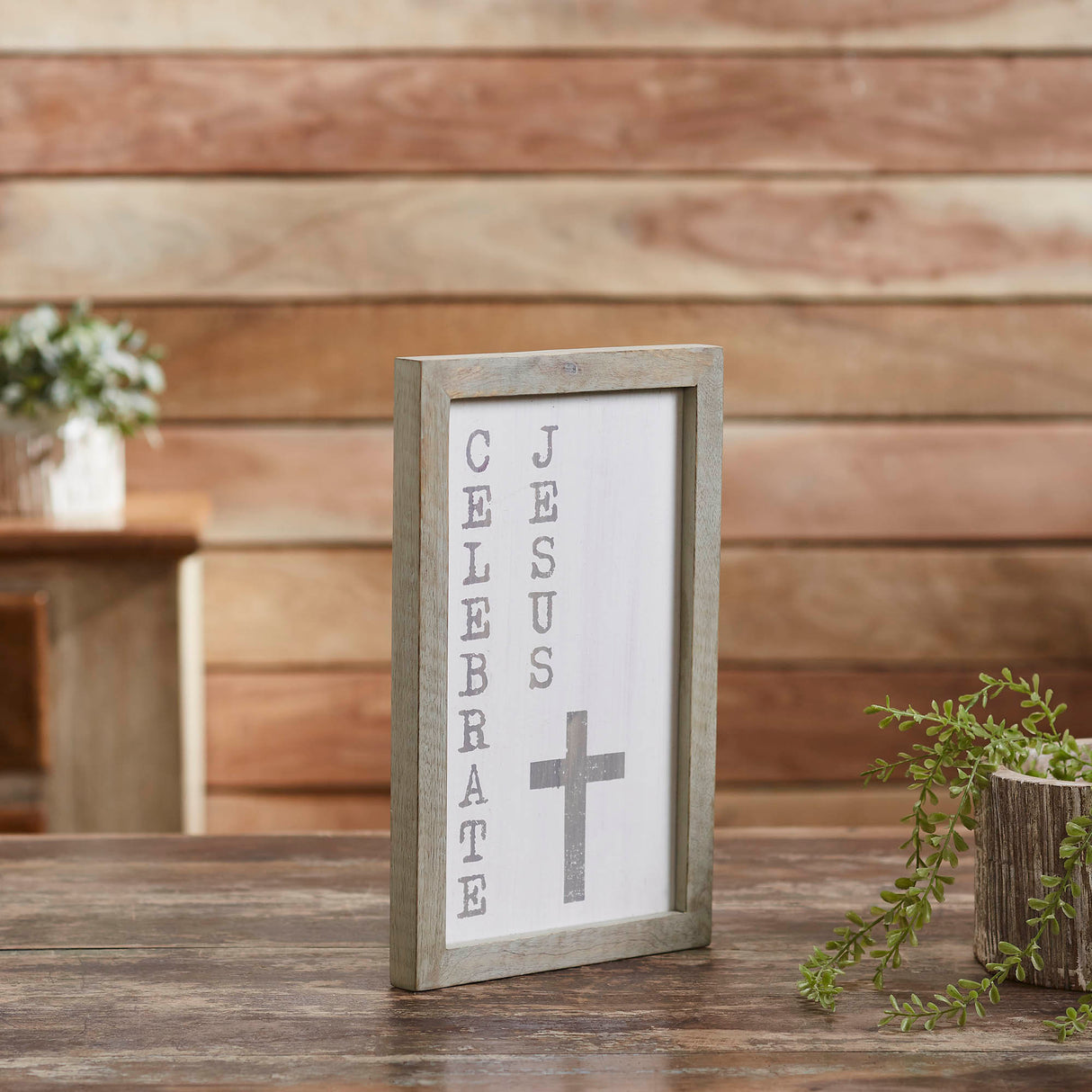 84983-Celebrate-Jesus-Wooden-Shadow-Box-Frame-15x9x1-image-2