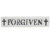 84986-Forgiven-with-Crosses-Wooden-Sign-3x14-image-3