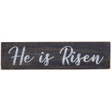 84988-He-Is-Risen-Wooden-Sign-3x12-image-3