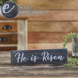 84988-He-Is-Risen-Wooden-Sign-3x12-image-8