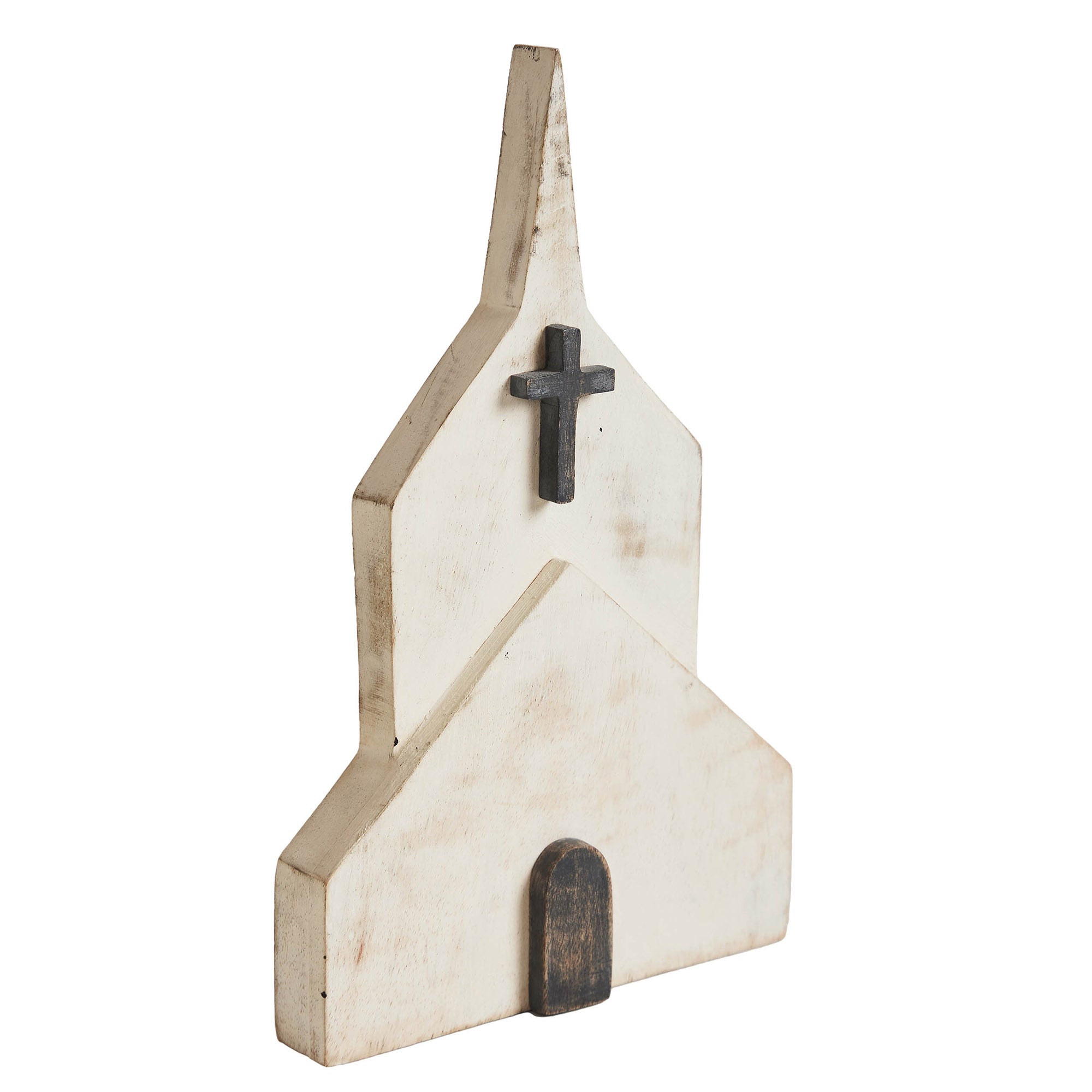 Wooden Block Church 10x6x1 – VHC Brands Home Decor