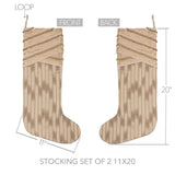 Celebrate Stocking Set of 2 11x20