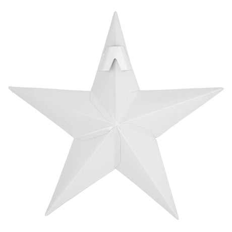 85041-Faceted-Metal-Star-White-Wall-Hanging-8x8-image-1