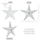 85041-Faceted-Metal-Star-White-Wall-Hanging-8x8-image-1