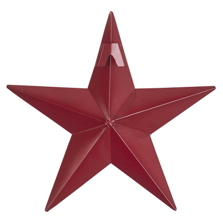 85042-Faceted-Metal-Star-Burgundy-Wall-Hanging-8x8-image-1
