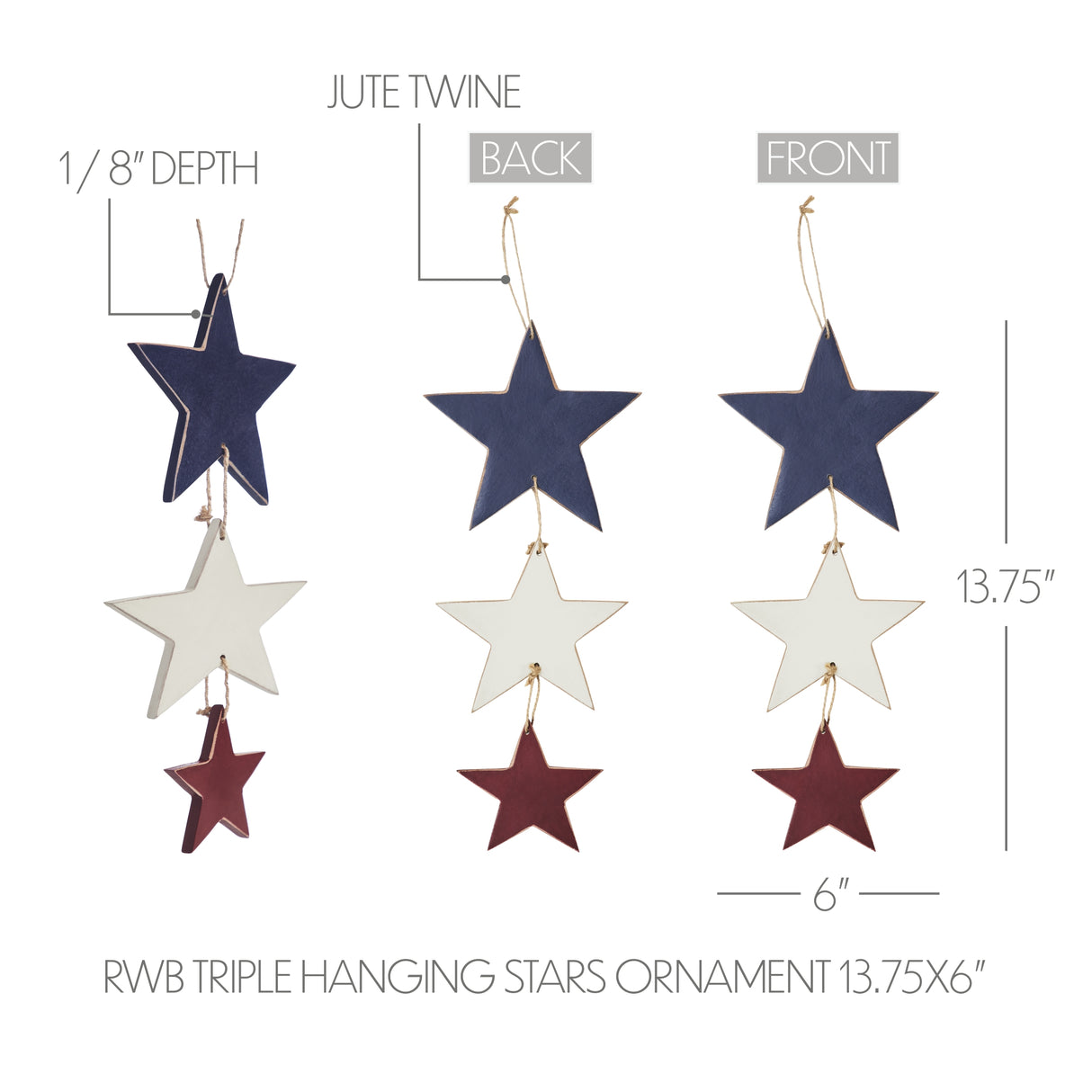 85059-RWB-Triple-Hanging-Stars-Ornament-13.75x6-image-5