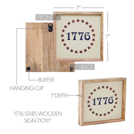 85061-1776-Stars-Wooden-Sign-7x7-image-5