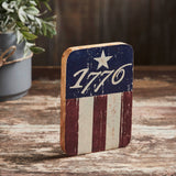 85062-1776-Flag-Stripes-Wooden-Sign-7x5-image-1