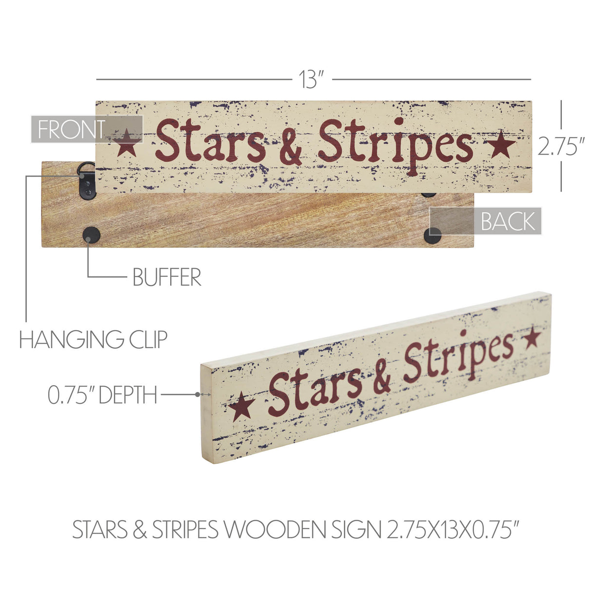 85070-Stars-&-Stripes-Wooden-Sign-2.75x13-image-5