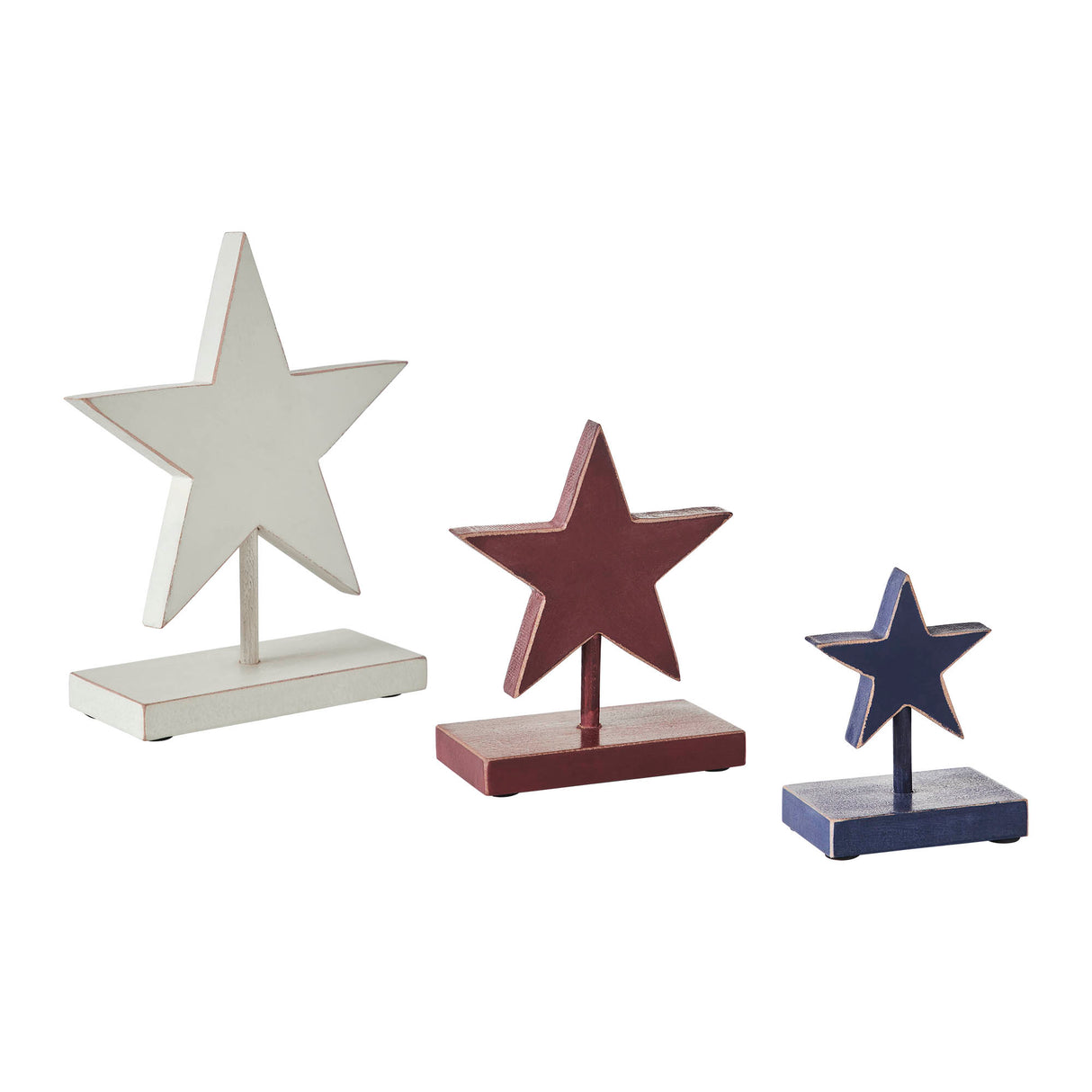 85075-RWB-Hanging-Wooden-Stars-w/-Display-Base-Set-of-3-image-6