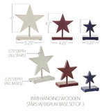 85075-RWB-Hanging-Wooden-Stars-w/-Display-Base-Set-of-3-image-7