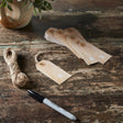 85086-Primitive-Star-Tea-Stained-Paper-Tag-Creme-3.75x1.75-w/-Twine-Set-of-50-image-1