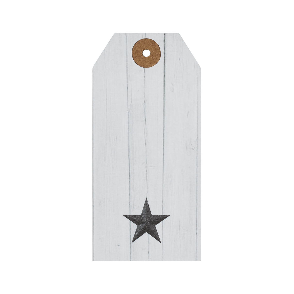 85090-Faceted-Barn-Star-Barnwood-Paper-Tag-Charcoal-4.75x2.25-w/-Twine-Set-of-50-image-2
