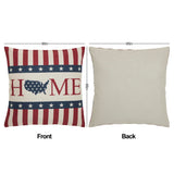 God Bless America Pillow Cover Set of 2 18Lx18W