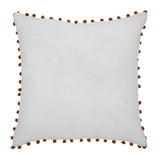 Give Thanks Wreath Pom Pom Pillow 18x18