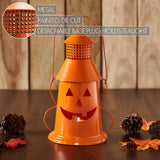 Halloween Lantern Tealight Holder Antique