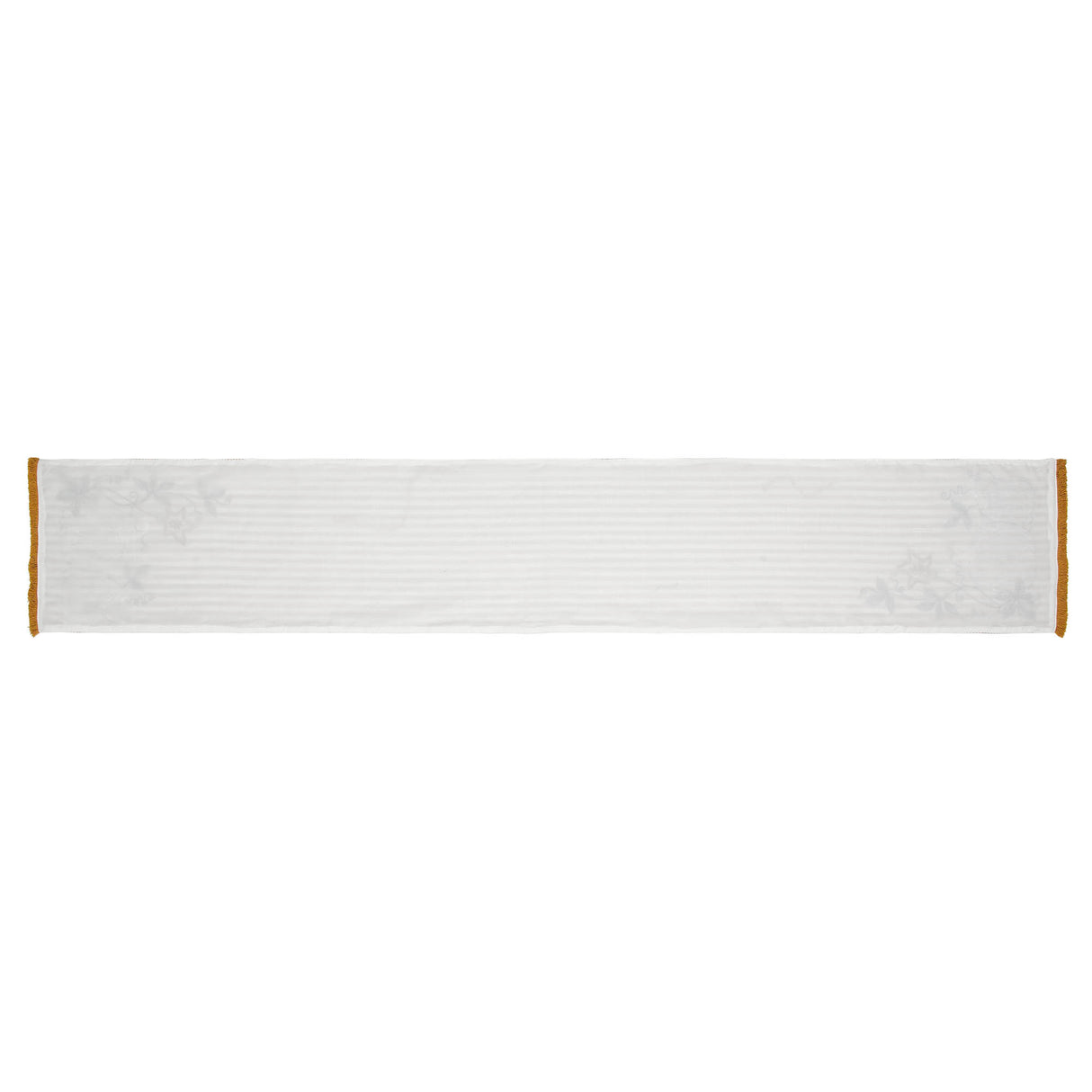 Autumn Pumpkin Patch Stripes Runner