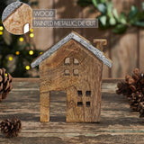 Wooden Cottage House 5.75x5.5x1