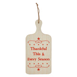 Thankful This & Every Season MDF Cutting Board Sign 18x8.5