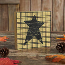 Prim Star on Tan Base MDF Sign 5x5