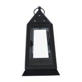 Metal Lantern Black Tealight Holder 9x5x5