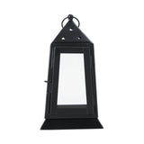 Metal Lantern Black Tealight Holder 9x5x5