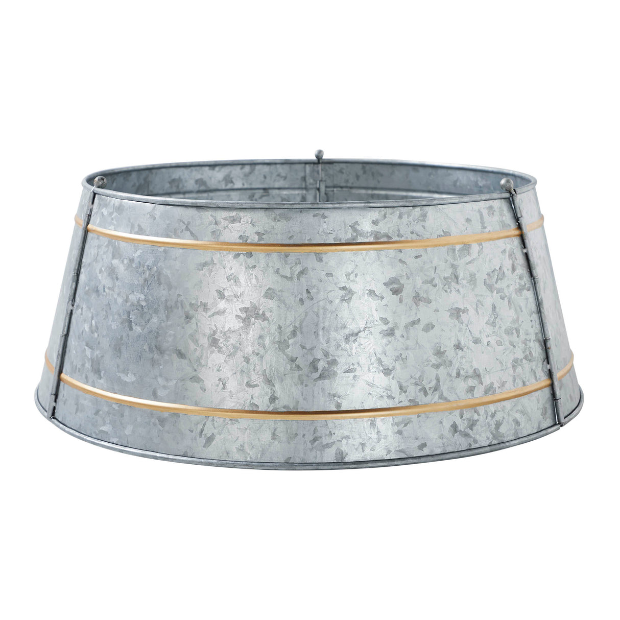 Christmas Tree Collar Metal Galvanized 8x20x20