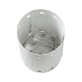 Votive Candle Holder Stars White 4.25x2.75x2.75
