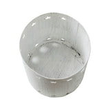 Metal Votive Candle Holder Stars White