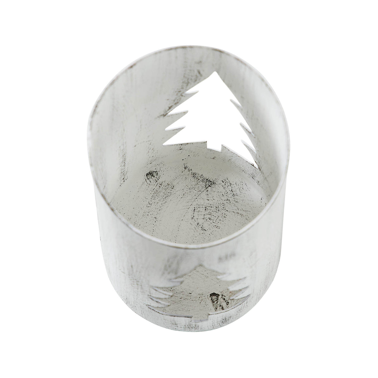 Votive Candle Holder Christmas Tree 4.25x2.75x2.75