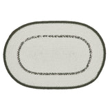 Pumpkin Bounty Oval Placemat Stencil 10x15