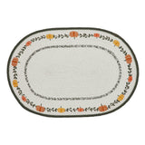 Pumpkin Bounty Oval Placemat Stencil