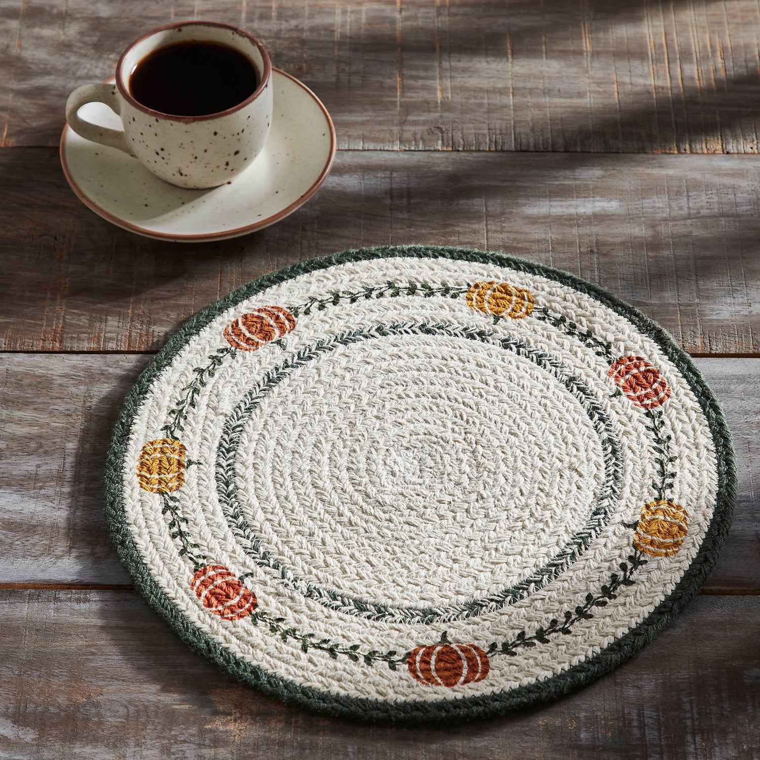 Pumpkin Bounty Stencil Trivet