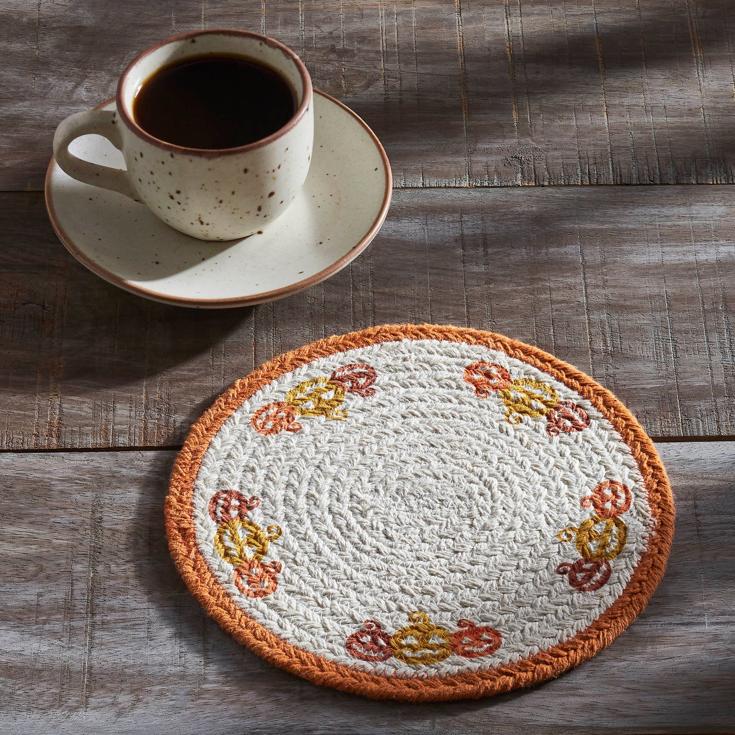 Country Halloween Stencil Trivet