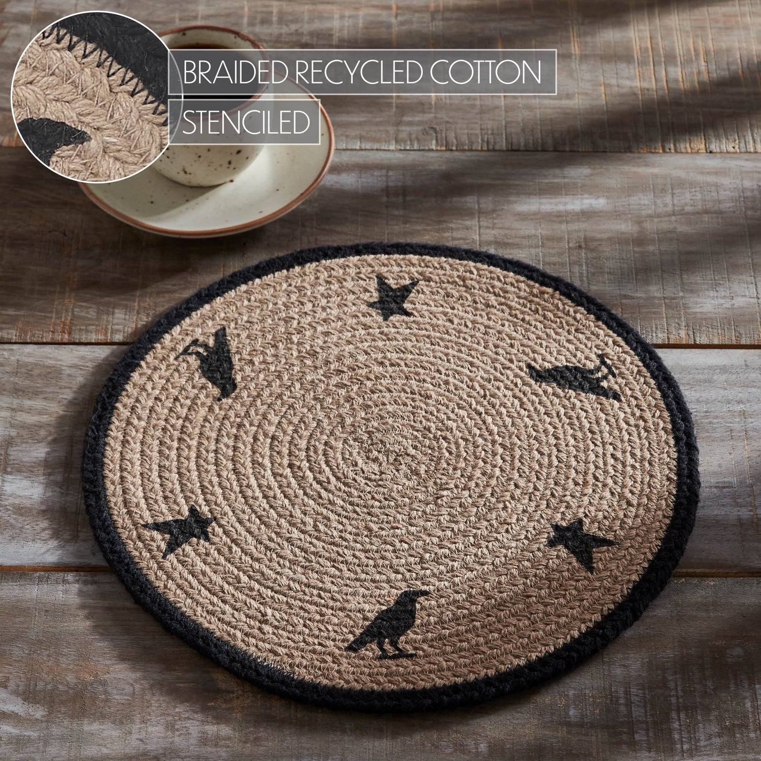 Raven Harvest Stencil Trivet