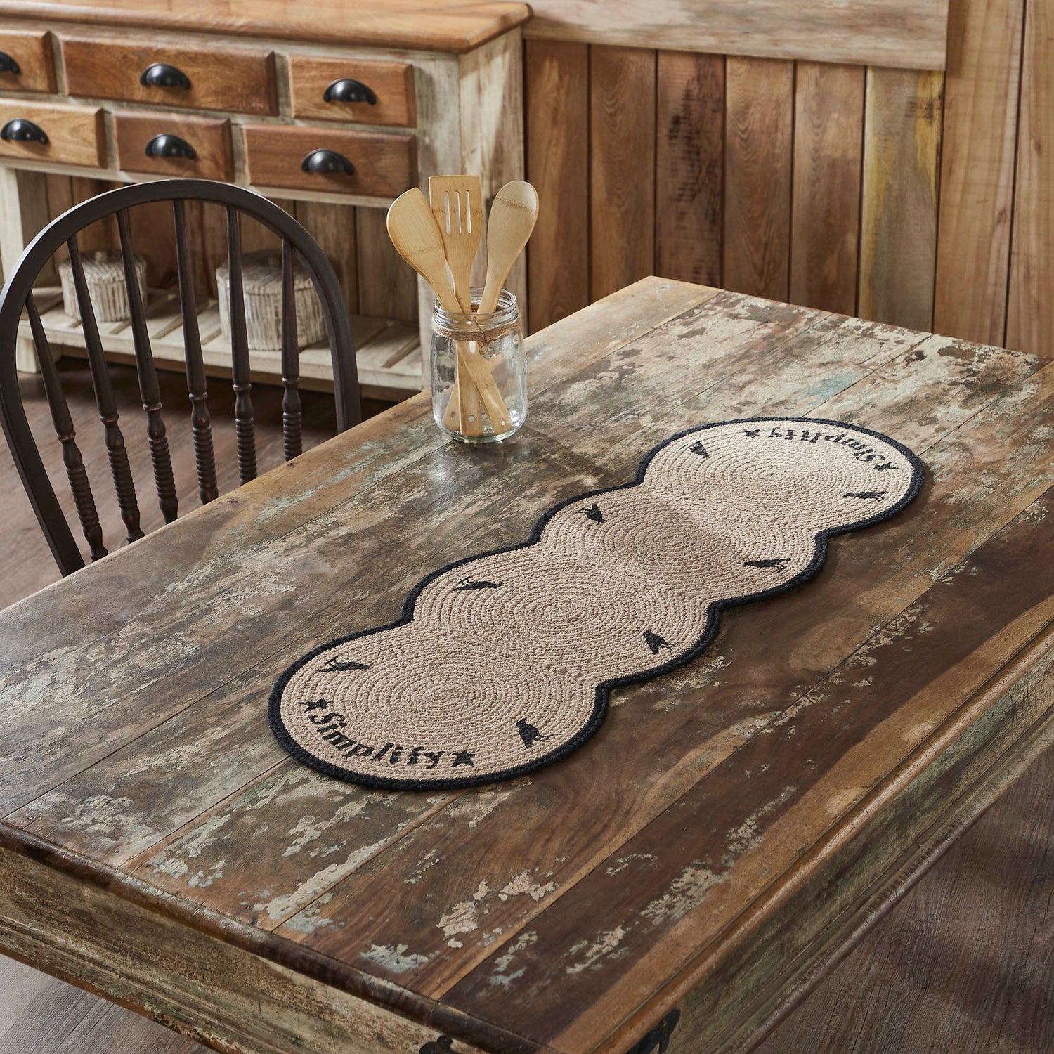 Raven Harvest Simplify Stencil Runner