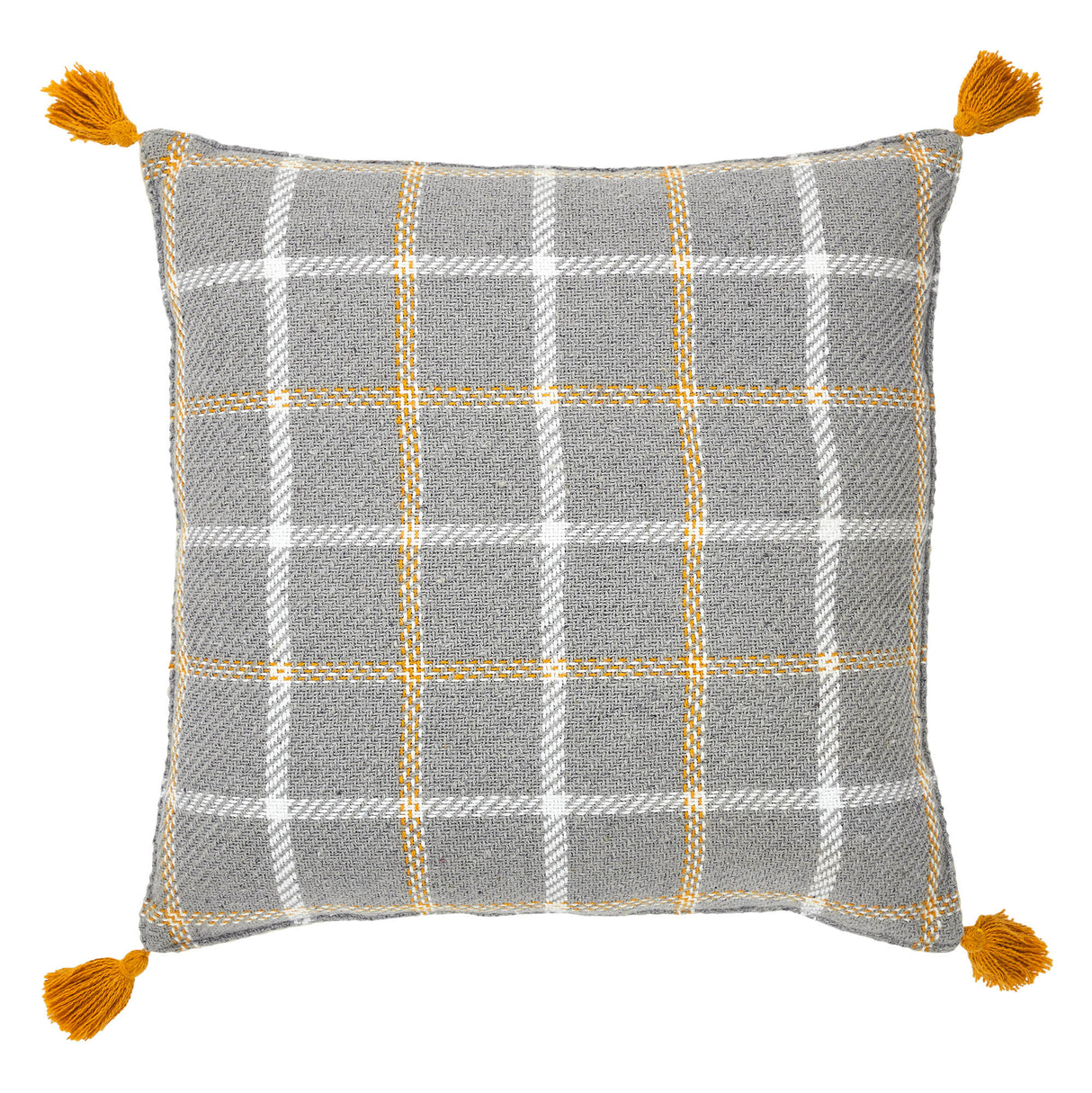 Harvest Blessings Peaceful & Thankful Woven Pillow 14x14