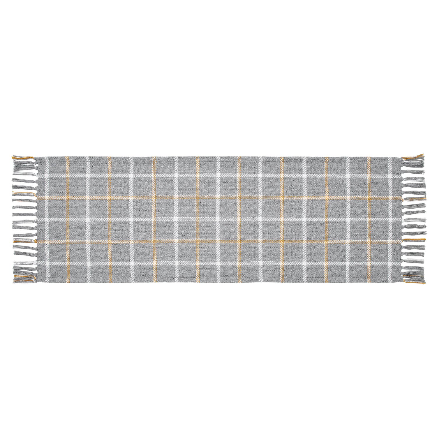 Harvest Blessings Woven Plaid Runner