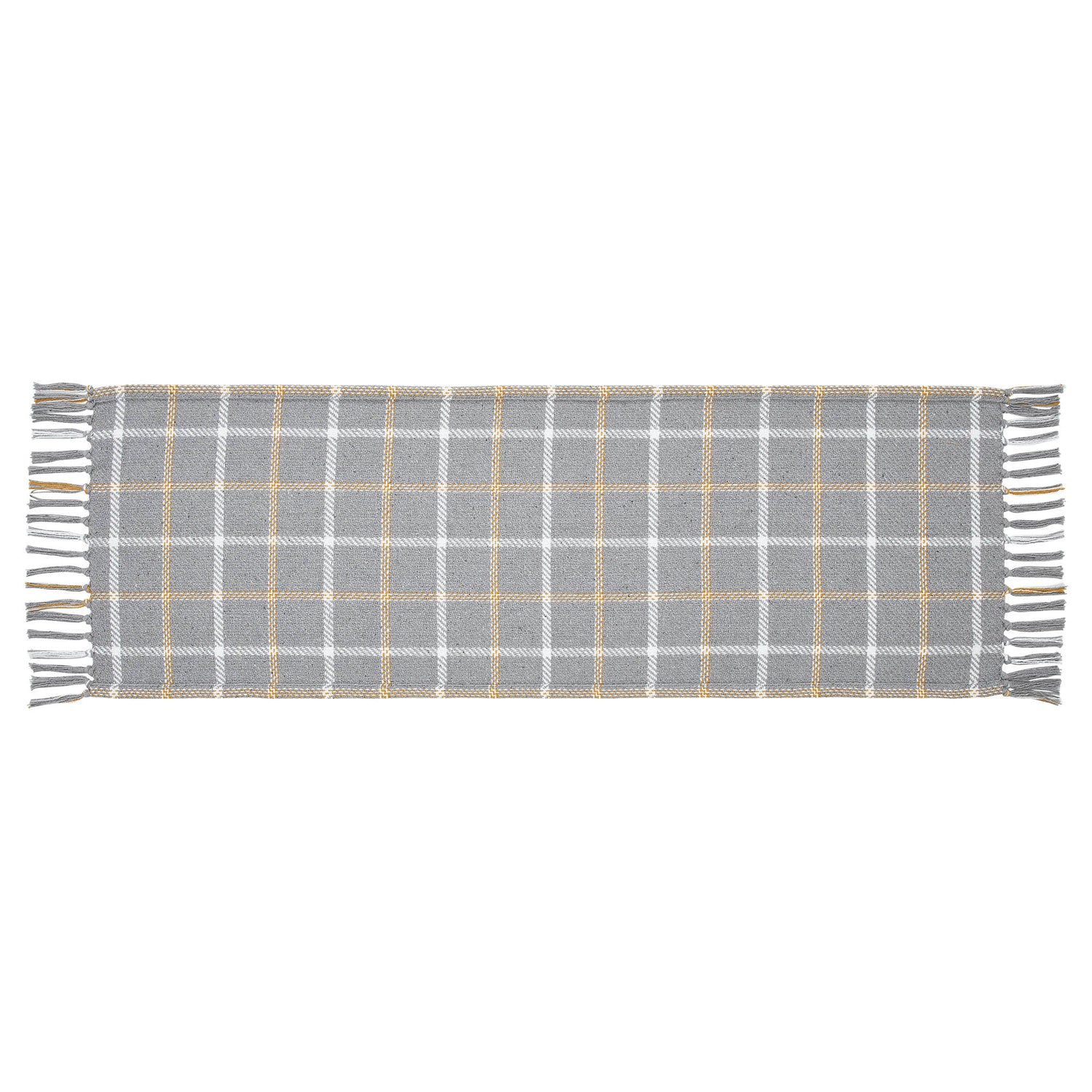 Harvest Blessings Woven Plaid Runner