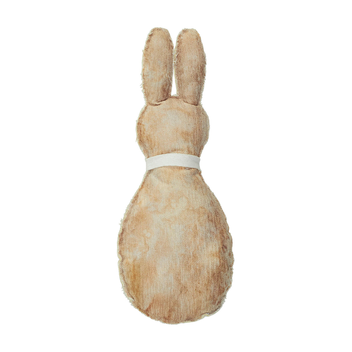 Spring In Bloom Scarfed Primitive Bunny Pillow 12x5