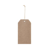Spring In Bloom Bunny In Vest MDF Tag Ornament w/ Twine 7x3.75x0.5
