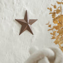 Metal Star Speckled Distressed