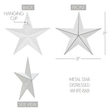 Metal Star Distressed